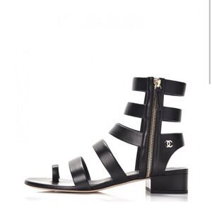 Chanel Calfskin Gladiator Sandals